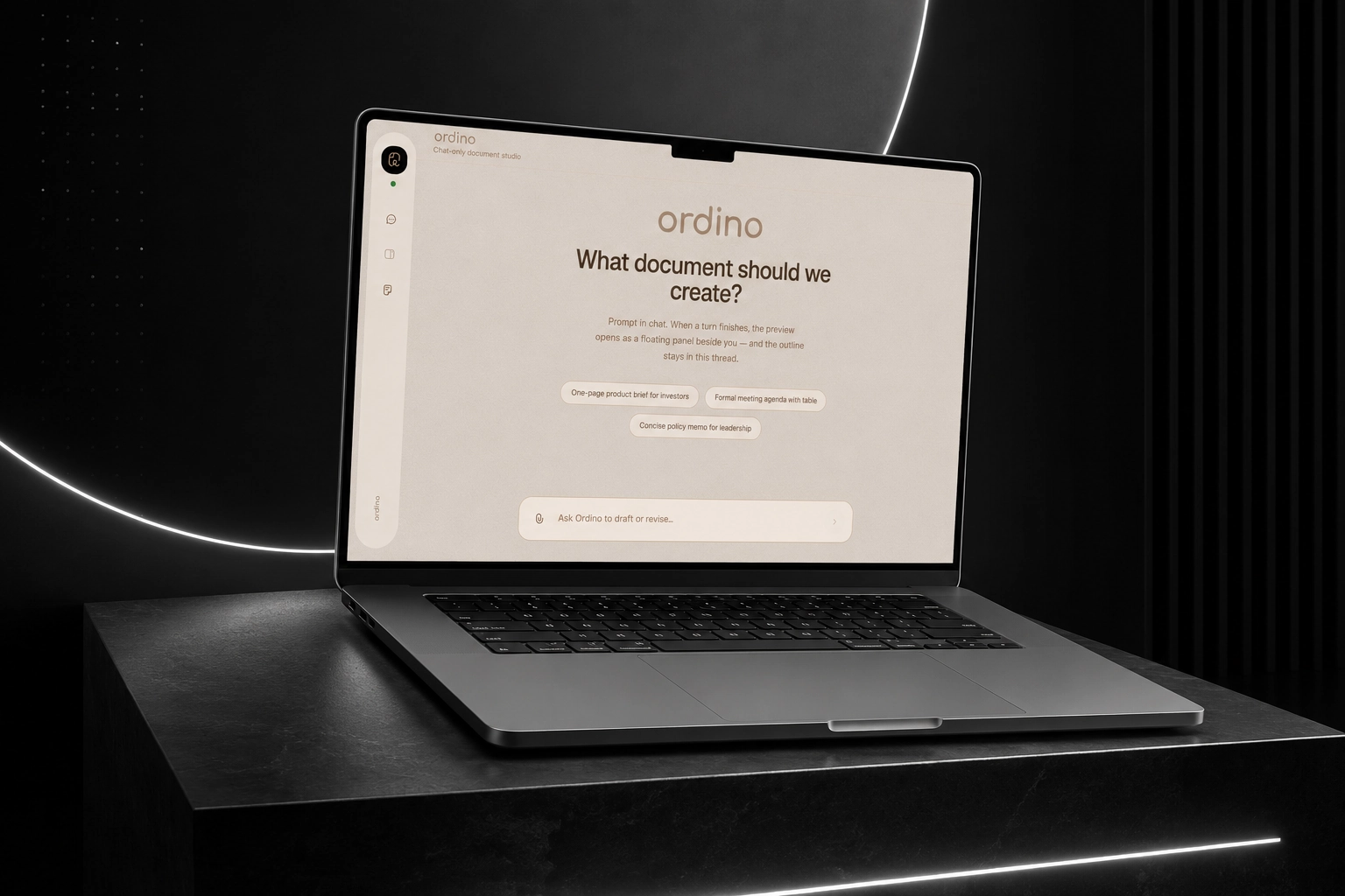 Ordino demo preview